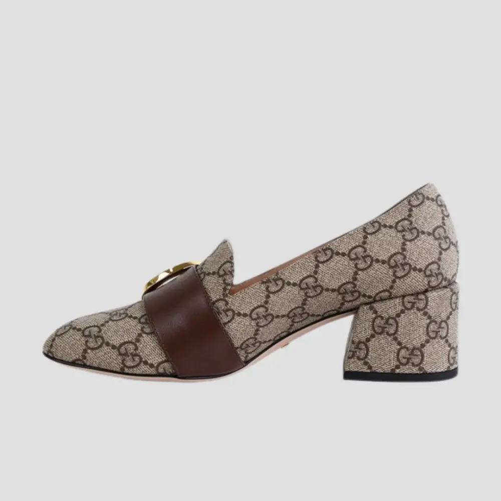 Giày Gucci Blondie Pump GG 'Beige' 701711-9I650-9769 - Ảnh 4