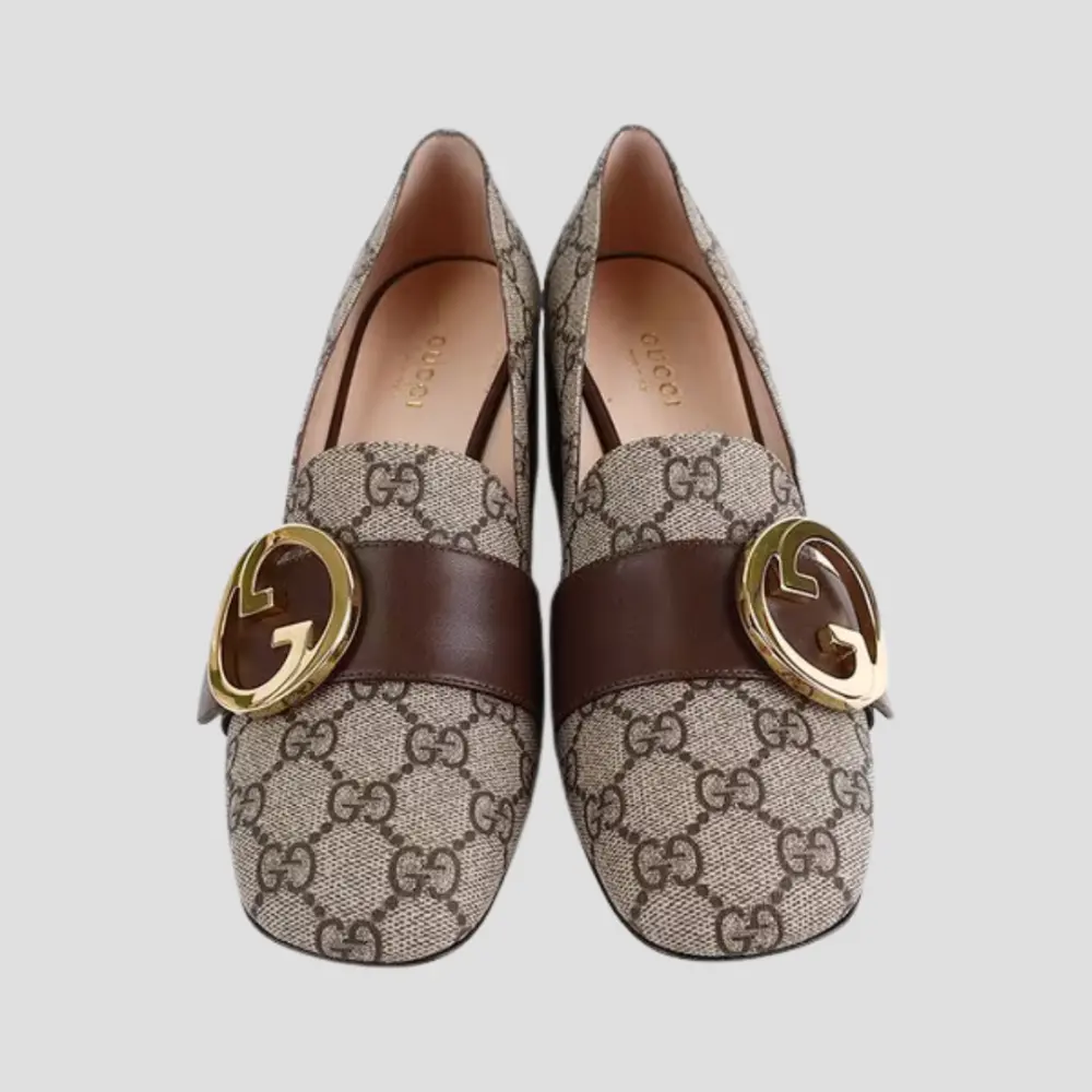 Alternative view of Giày Gucci Blondie Pump GG 'Beige' 701711-9I650-9769