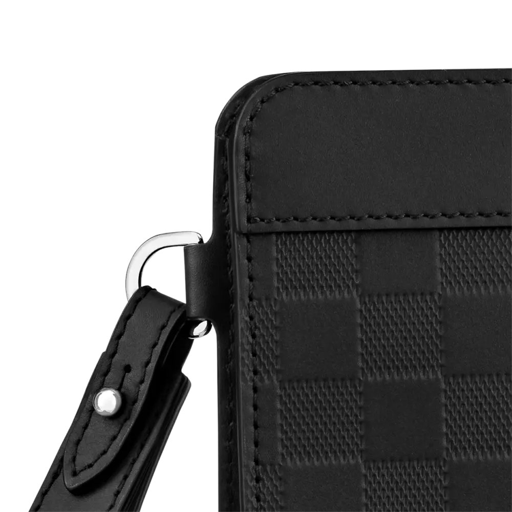 Túi Louis Vuitton New Standing Pouch 'Black' N60450 - Ảnh 6