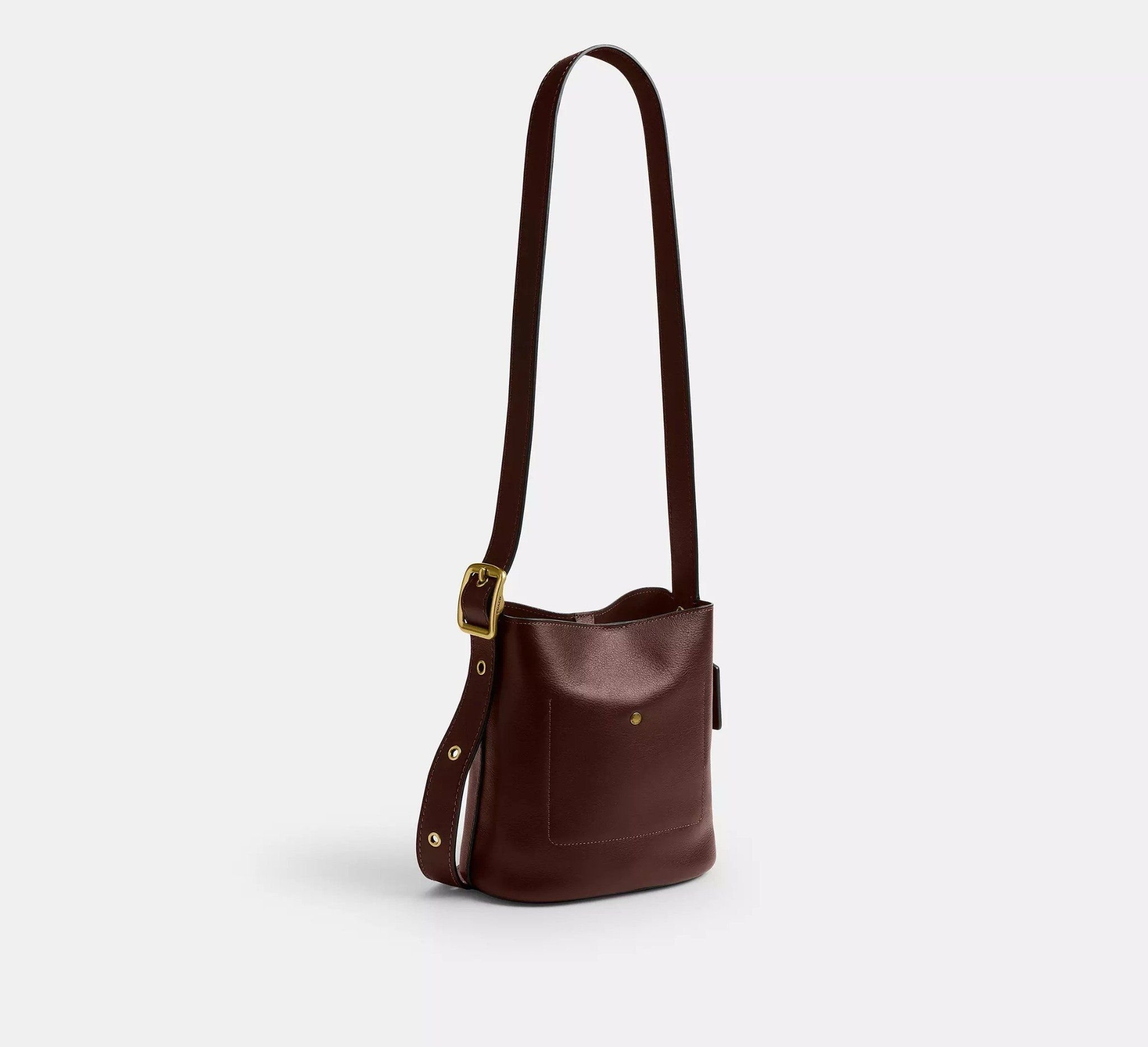 Túi Coach Bleecker Bucket Bag 21 'Maple' CCX07-B4MPL - Ảnh 5