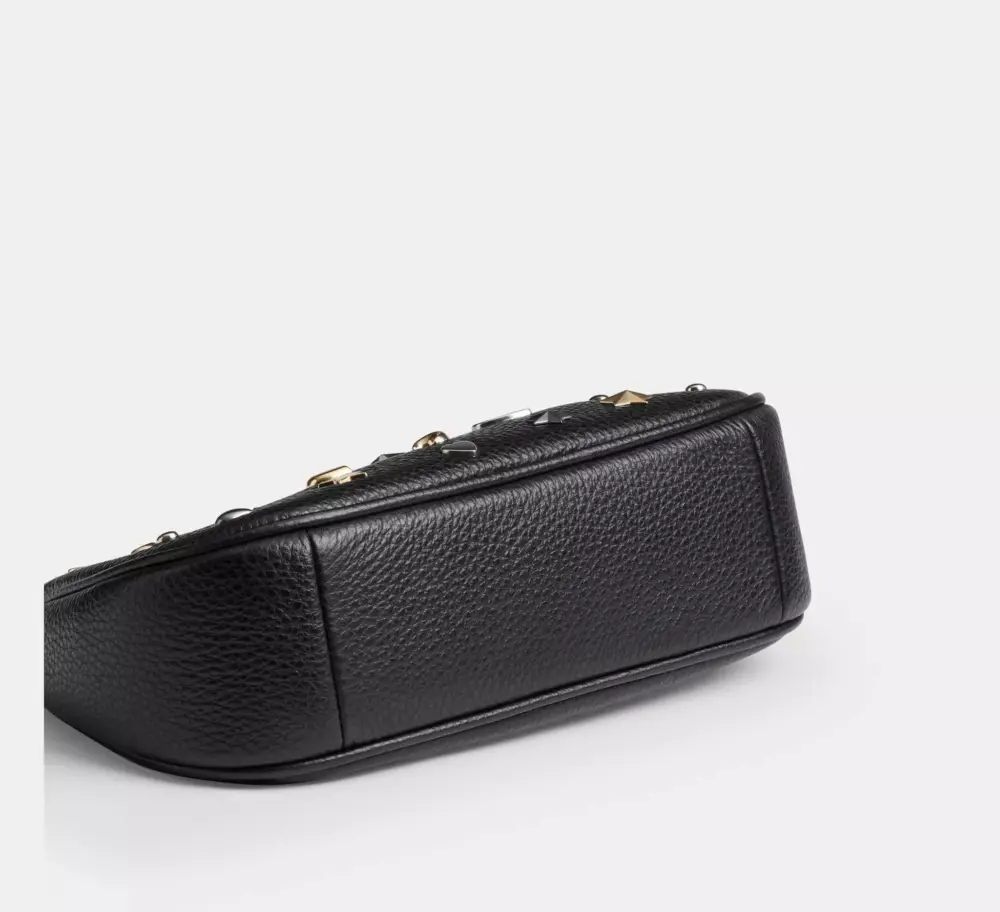 Túi Coach Teri Mini Crossbody Bag 'Black' CCE44-QBM2 - Ảnh 7