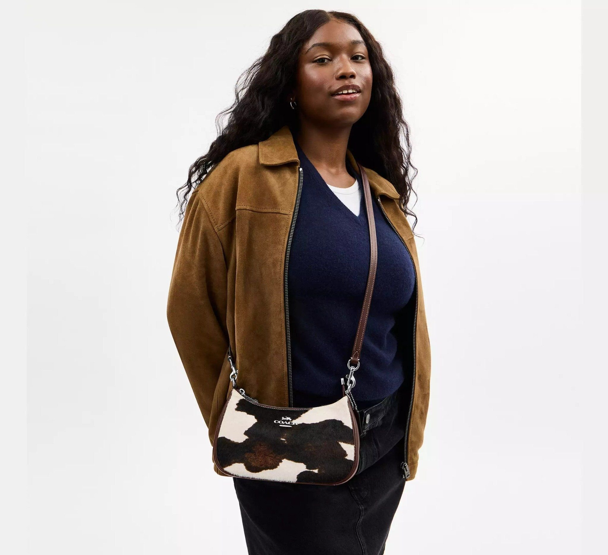 Túi Coach Teri Shoulder Bag 'Multicolor' CCC86-SVYFH - Ảnh 4