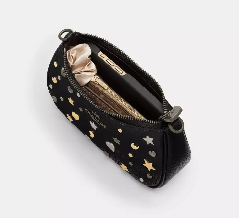 Túi Coach Teri Mini Crossbody Bag 'Black' CCE44-QBM2 - Ảnh 6