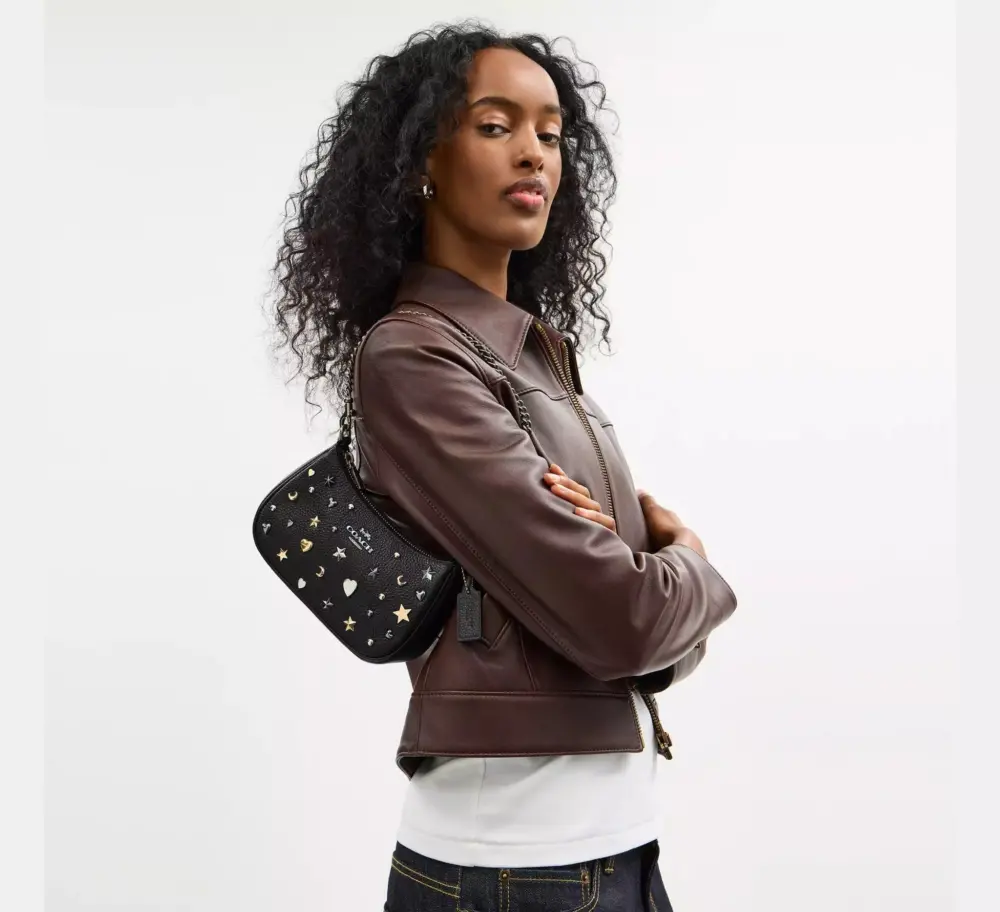Túi Coach Teri Mini Crossbody Bag 'Black' CCE44-QBM2 - Ảnh 3