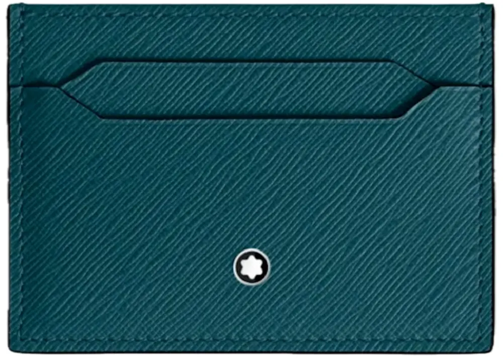 Ví MontBlanc Sartorial Card Holder 5cc Green' 198880