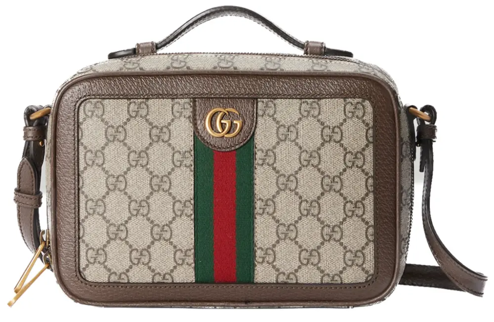 Túi Gucci Ophidia Small Shoulder Bag With Web 'Beige' 739392-96IWT-8745