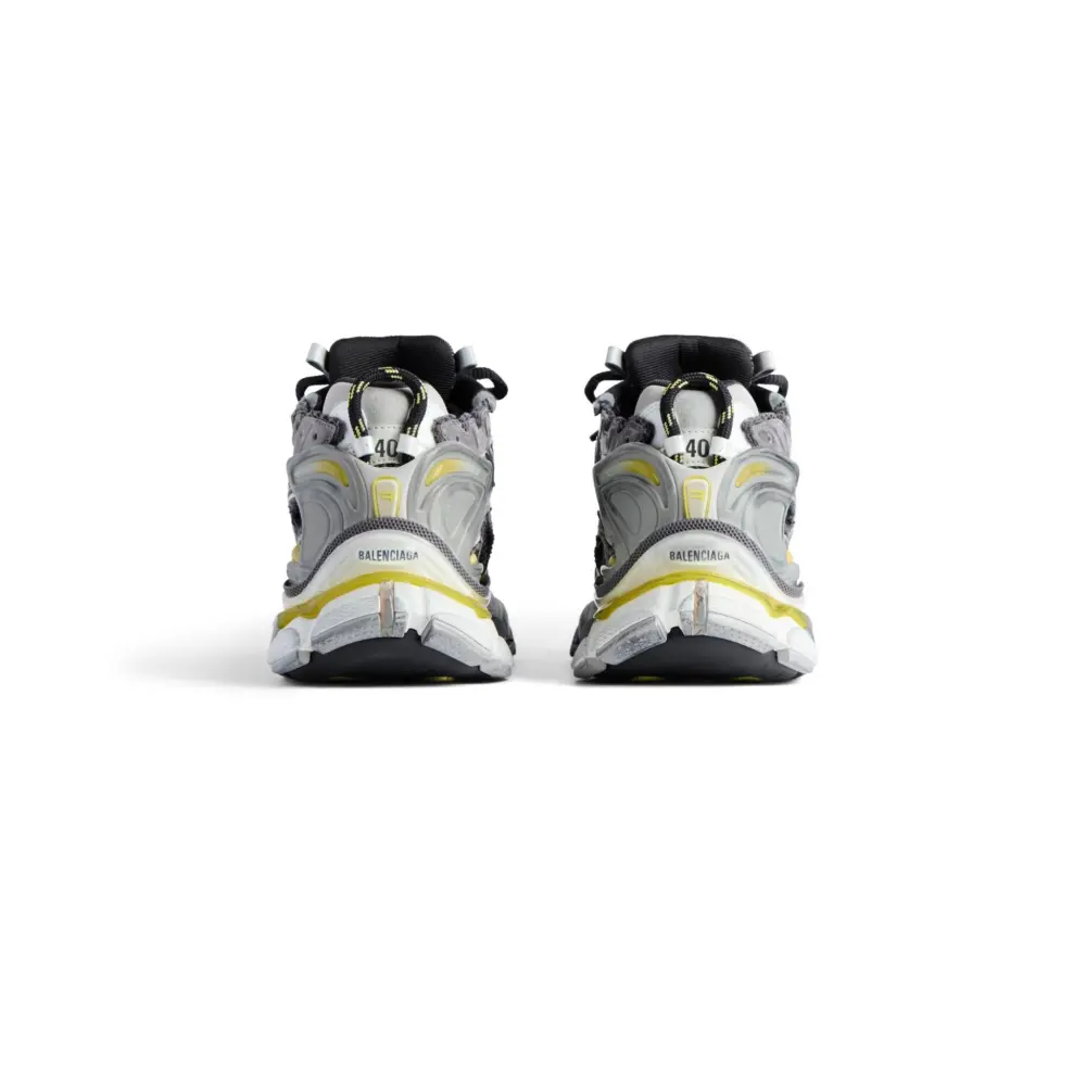 Giày Balenciaga Runner Trainers 'Grey Yellow' 772774W3RMU1279 - Ảnh 7