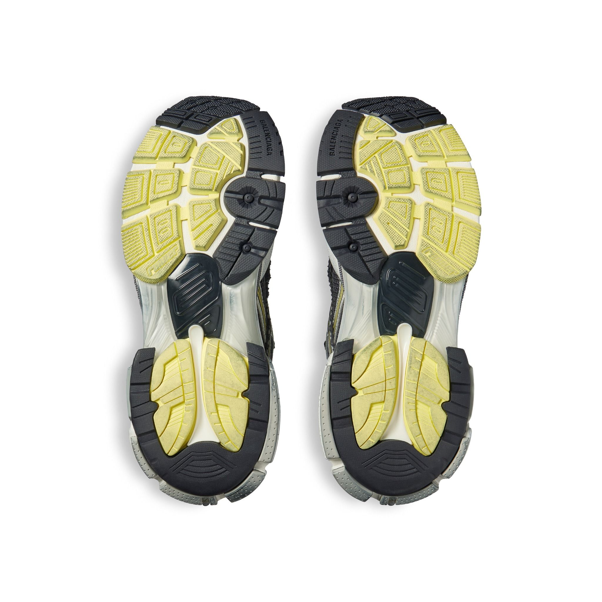 Giày Balenciaga Runner Trainers 'Grey Yellow' 772774W3RMU1279 - Ảnh 9