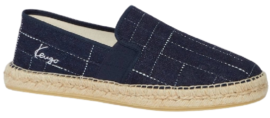 Giày Kenzo Weave Espadrilles 'Rinse Blue Denim' FF65ES0526V1-DM