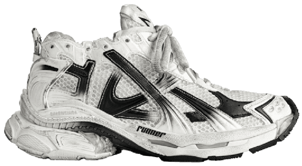 Giày Balenciaga Runner Gradient Trainers 'White' 772767WRUNG9010