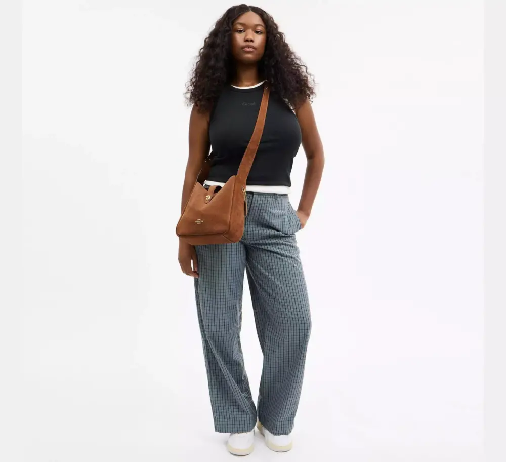 Túi Coach Hadley Convertible Crossbody Bag 'Brown' CCG43-IMXAF - Ảnh 4