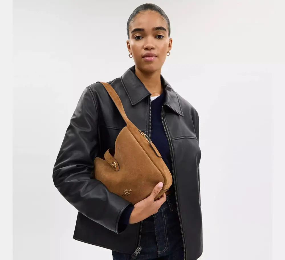 Túi Coach Hadley Convertible Crossbody Bag 'Brown' CCG43-IMXAF - Ảnh 3
