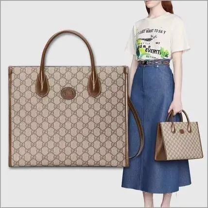 Túi Gucci GG Small Tote Bag 'Beige' 659983-92TCG-8563 - Ảnh 3