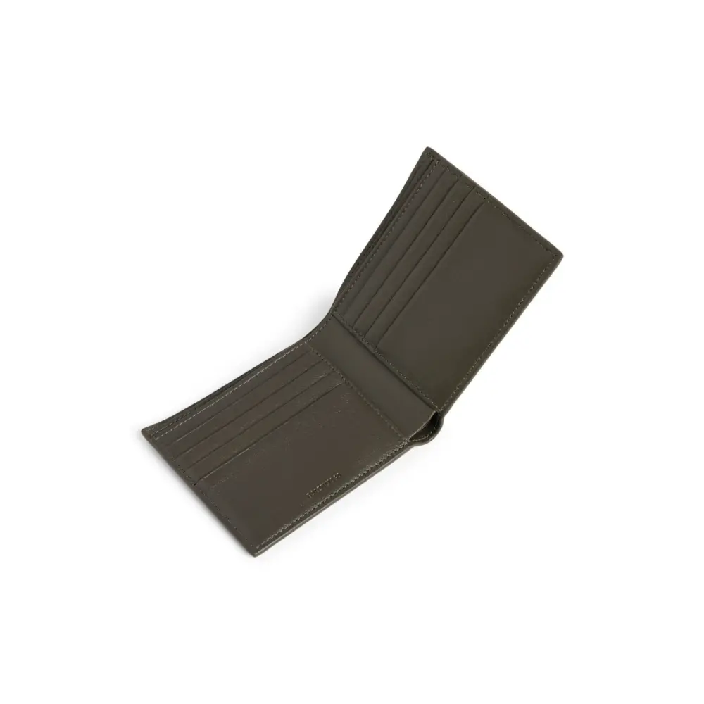 Ví Balenciaga Credit Square Folded Wallet 'Khaki' 8066422ABV03503 - Ảnh 3