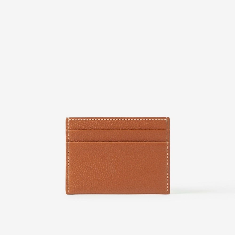 Ví Burberry Grainy Leather TB Card Case 'Warm Russet Brown' 80623791 - Ảnh 3