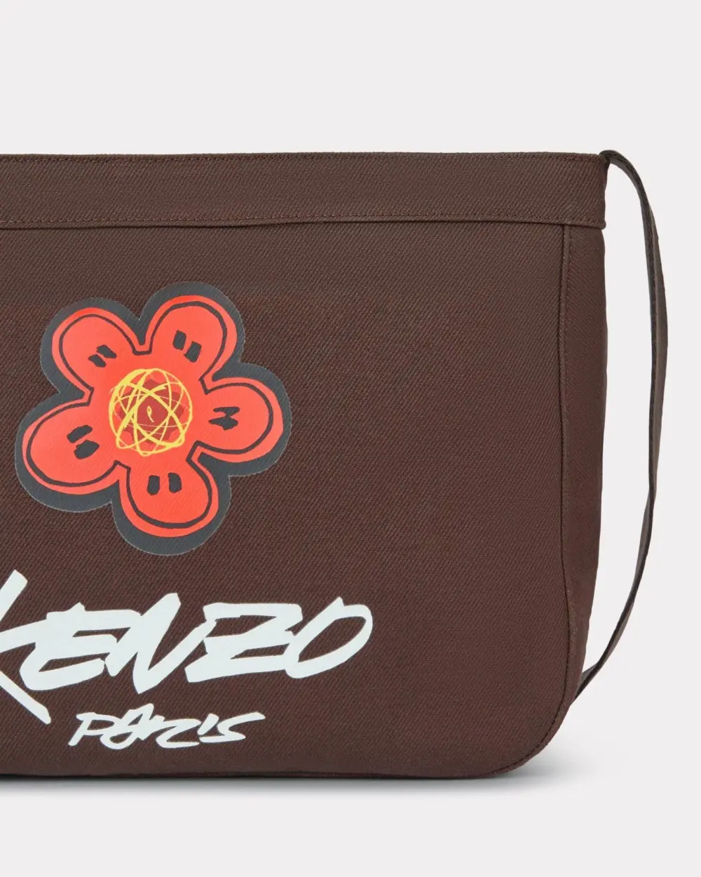 Túi Kenzo x Futura 2000 Large Crossbody Bag 'Chocolate' FF68SA919F36-91 - Ảnh 3