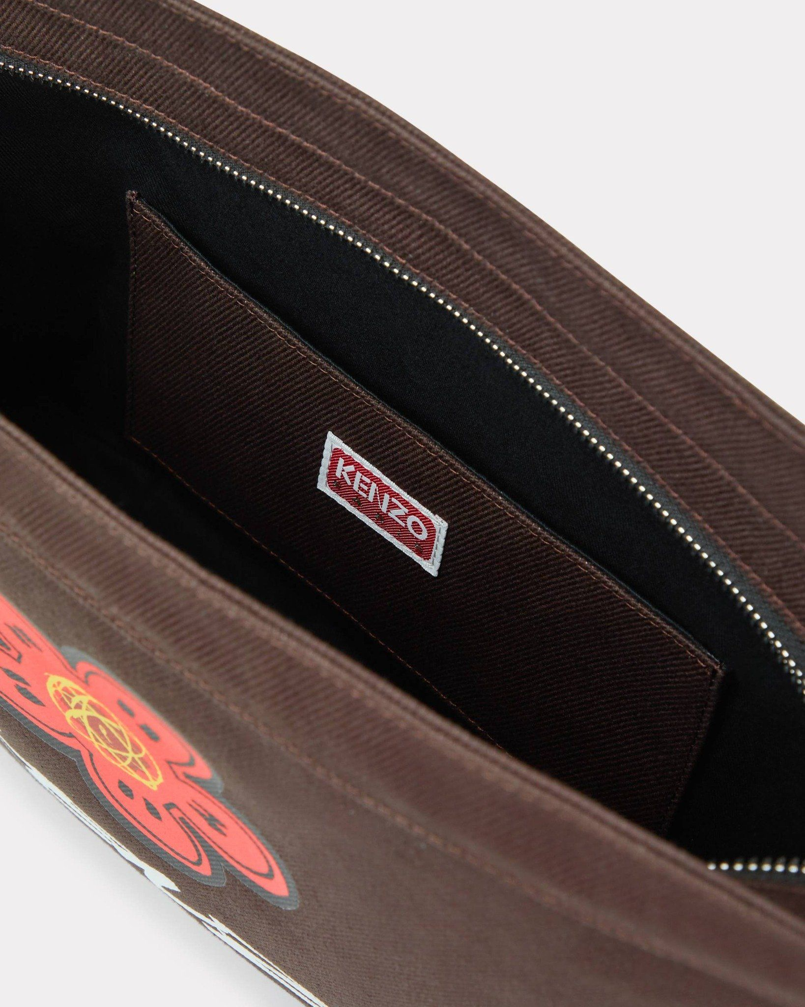 Alternative view of Túi Kenzo x Futura 2000 Large Crossbody Bag 'Chocolate' FF68SA919F36-91