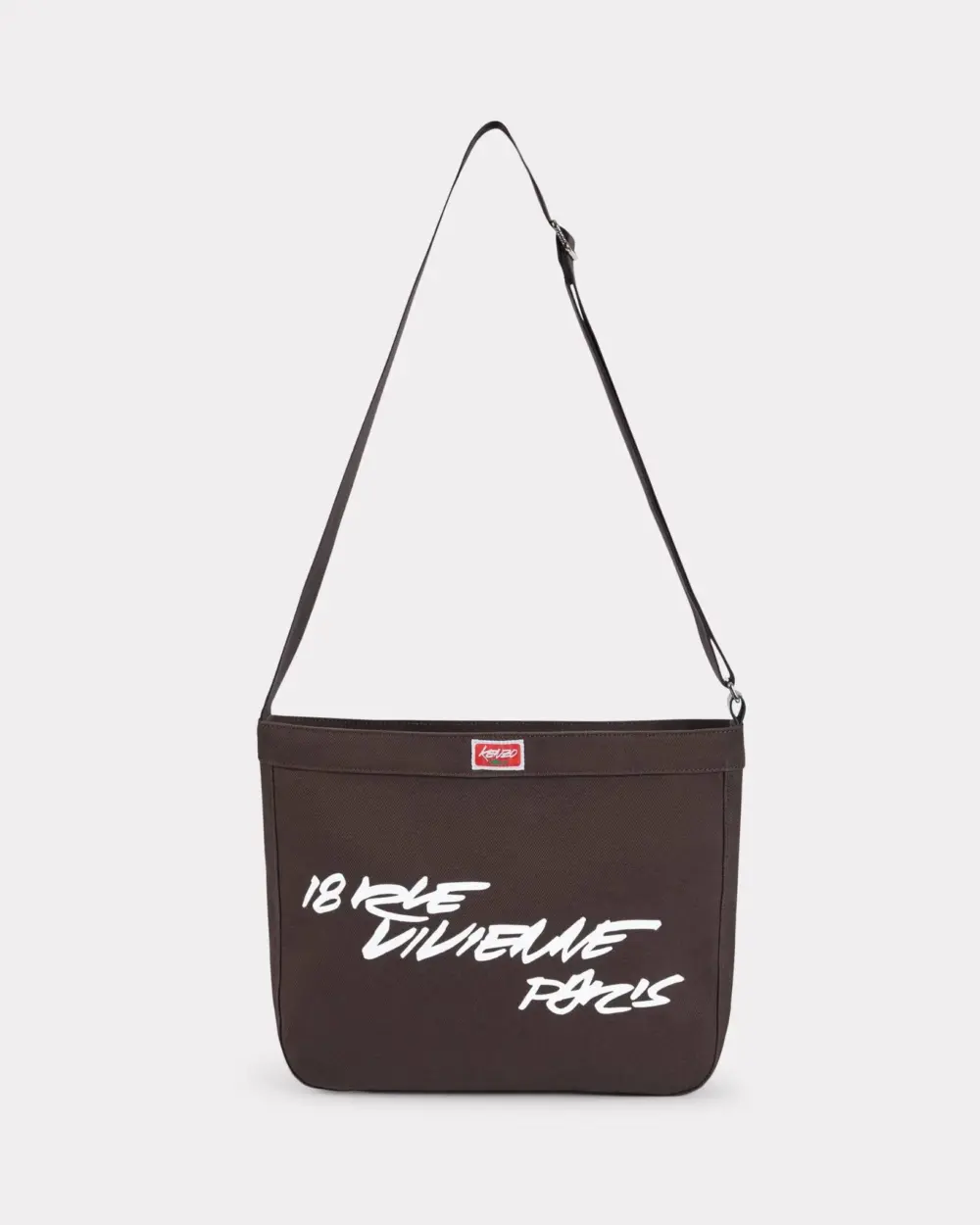 Túi Kenzo x Futura 2000 Large Crossbody Bag 'Chocolate' FF68SA919F36-91 - Ảnh 4