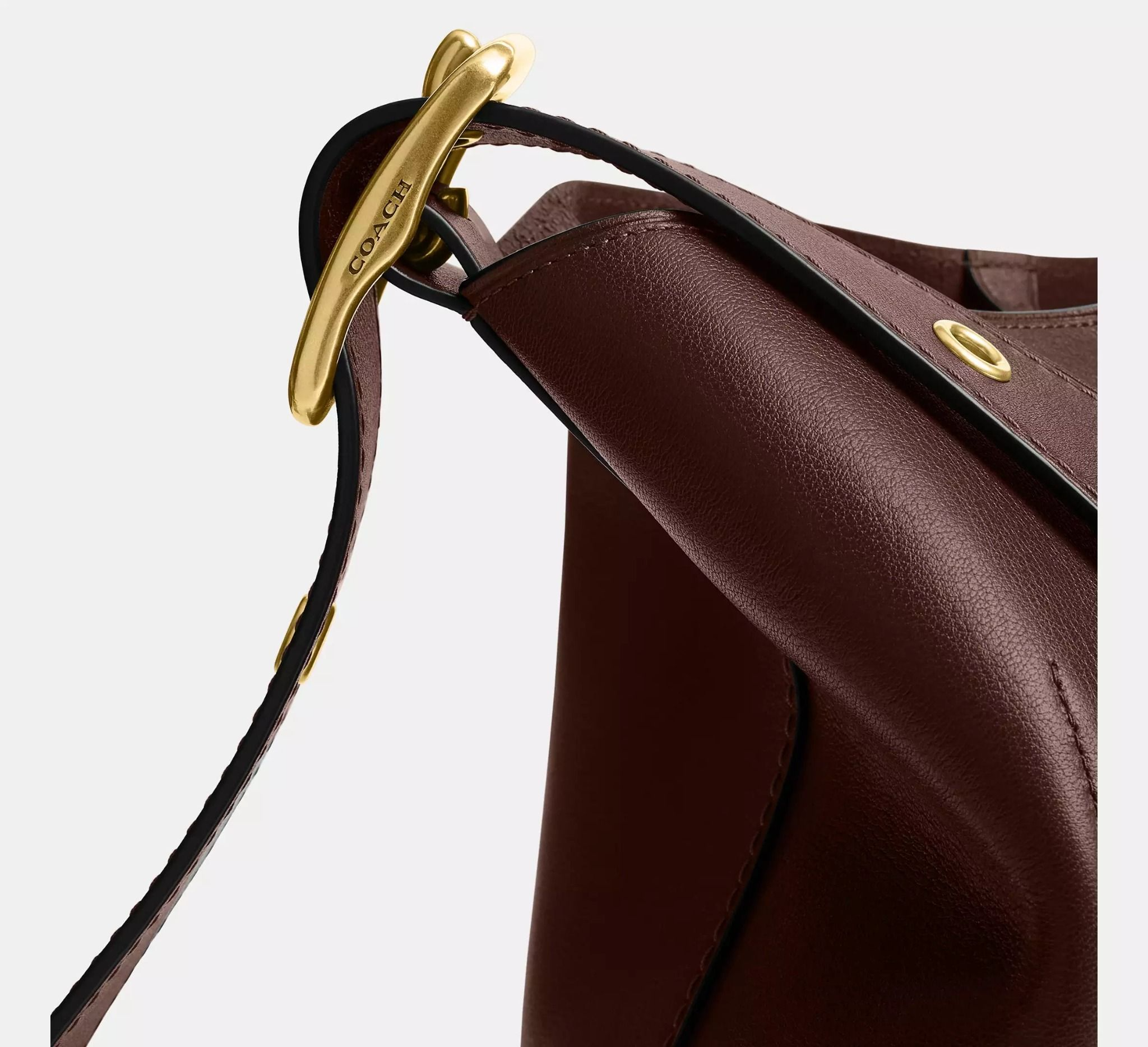 Túi Coach Bleecker Bucket Bag 'Maple' CCC23-B4MPL - Ảnh 9