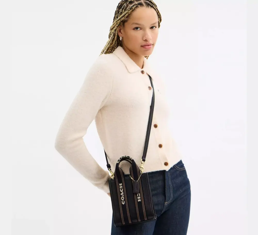 Alternative view of Túi Coach Smith Mini Tote Bag 'Black' CCF80-IMA47