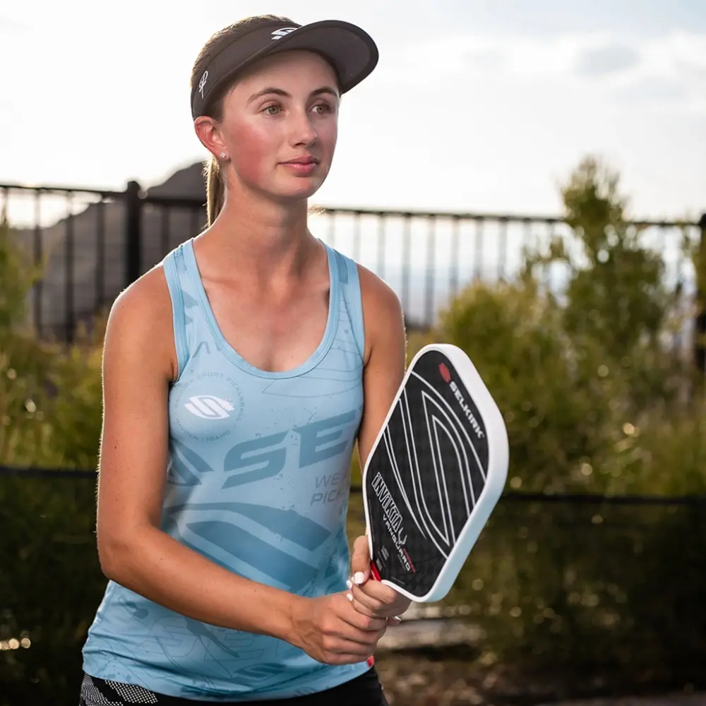 Alternative view of Vợt Pickleball Selkirk Vanguard Pro Invikta Raw Carbon ‘Black White’