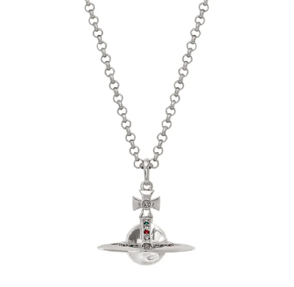 Vòng Cổ Vivienne Westwood Thin ‘Silver’ 63020260W003W003