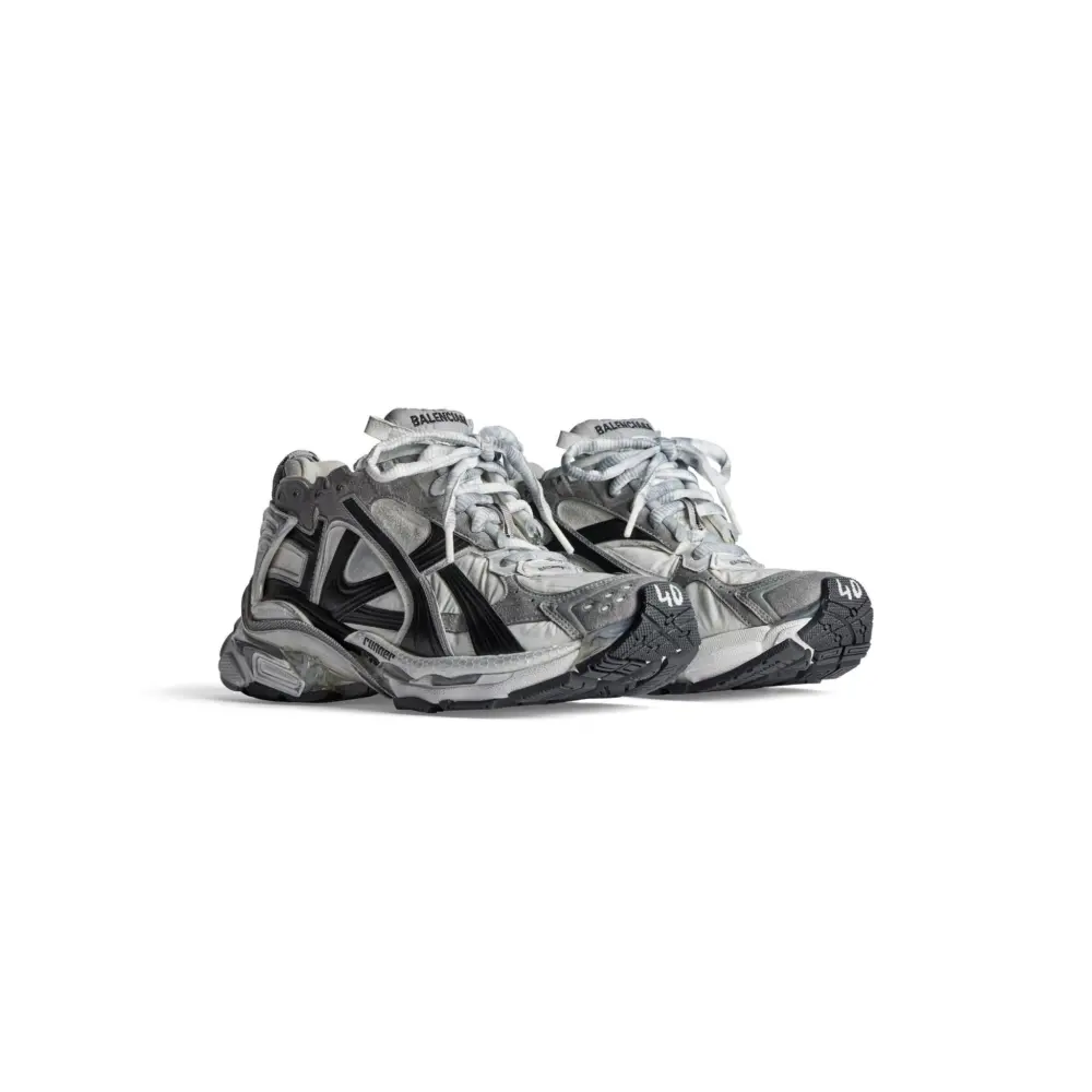 Alternative view of Giày Balenciaga Runner Trainers 'Grey' 772774W3RNY9012