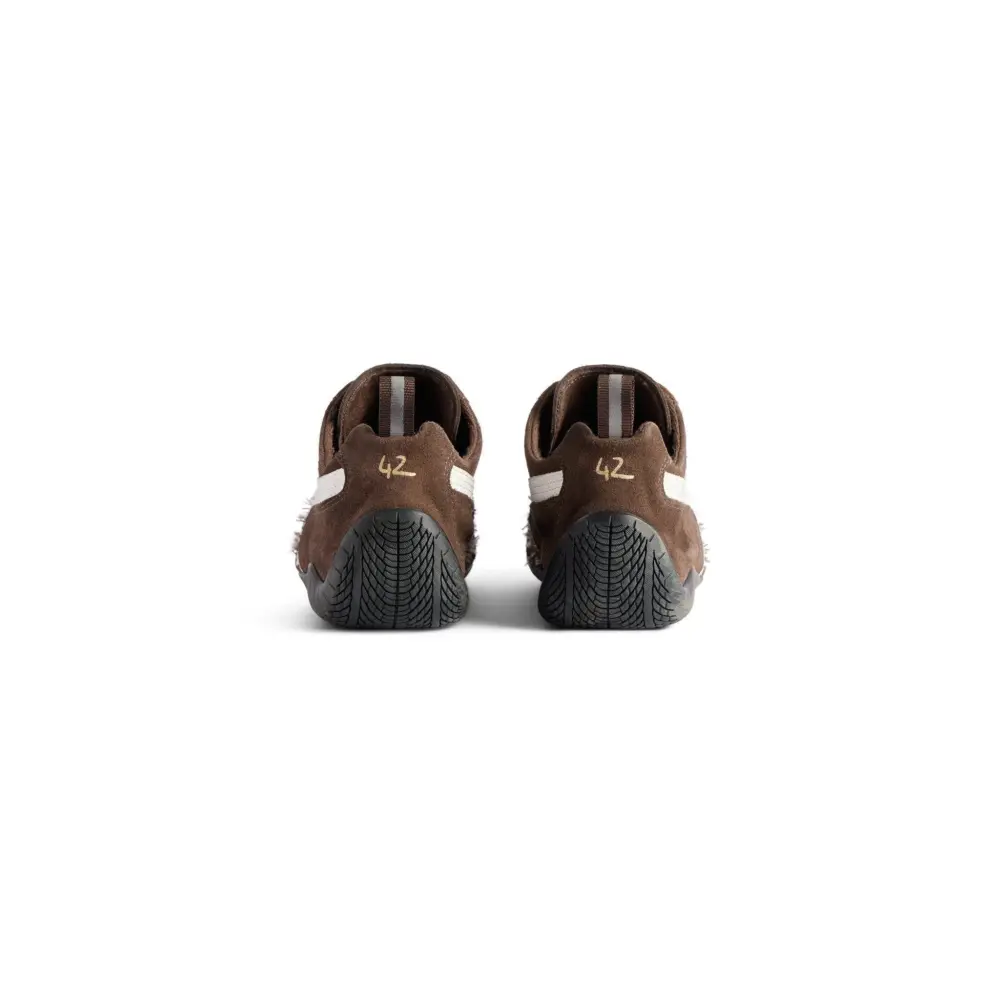 Giày Balenciaga Speedcat Suede 'Brown' 847146WSDSD2910 - Ảnh 6