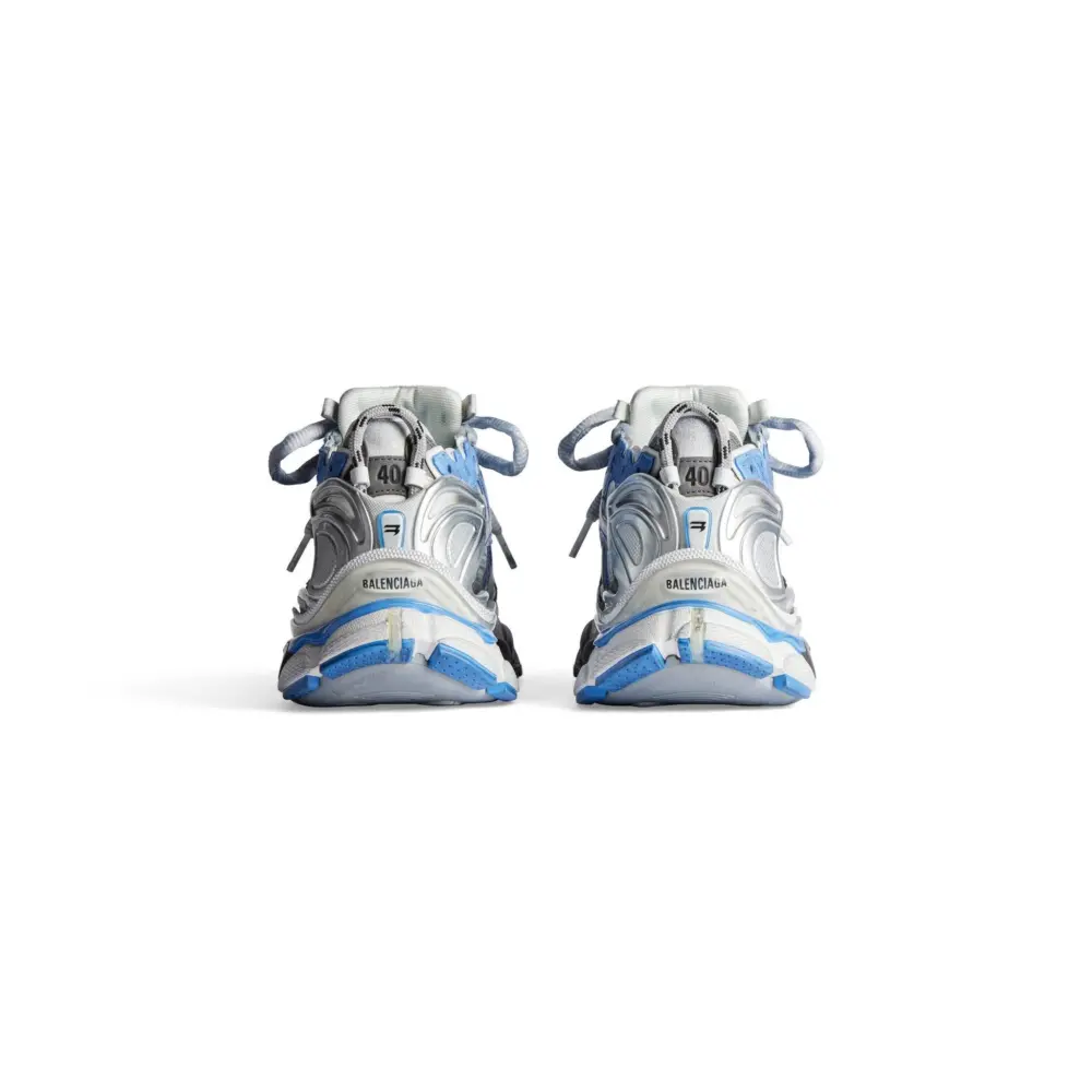 Giày Balenciaga Runner Trainers 'Blue' 772774W3RNY4912 - Ảnh 5