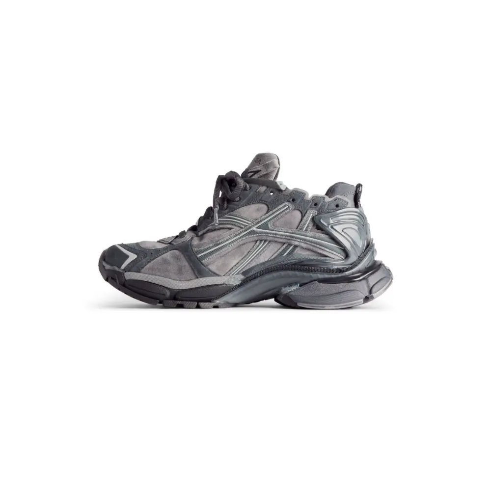Giày Balenciaga Runner Trainers 'Grey' 772774WRNSD1100 - Ảnh 4
