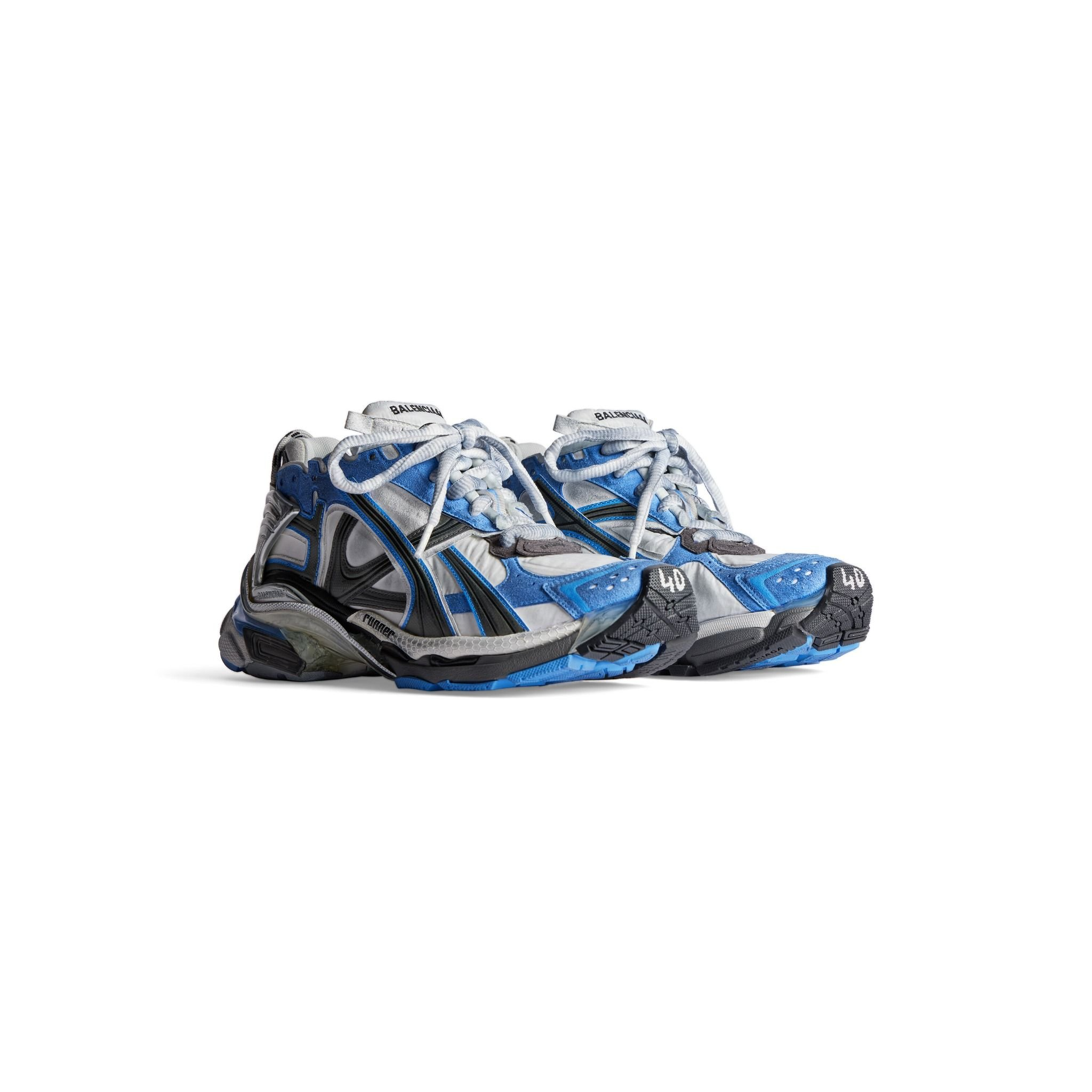 Alternative view of Giày Balenciaga Runner Trainers 'Blue' 772774W3RNY4912