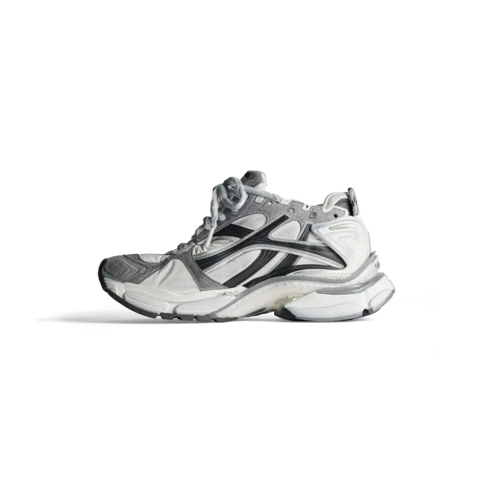 Giày Balenciaga Runner Trainers 'Grey' 772774W3RNY9012 - Ảnh 4