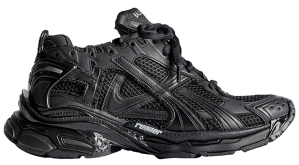 Giày Balenciaga Runner Trainers 'Black' 772774W3RBT1000