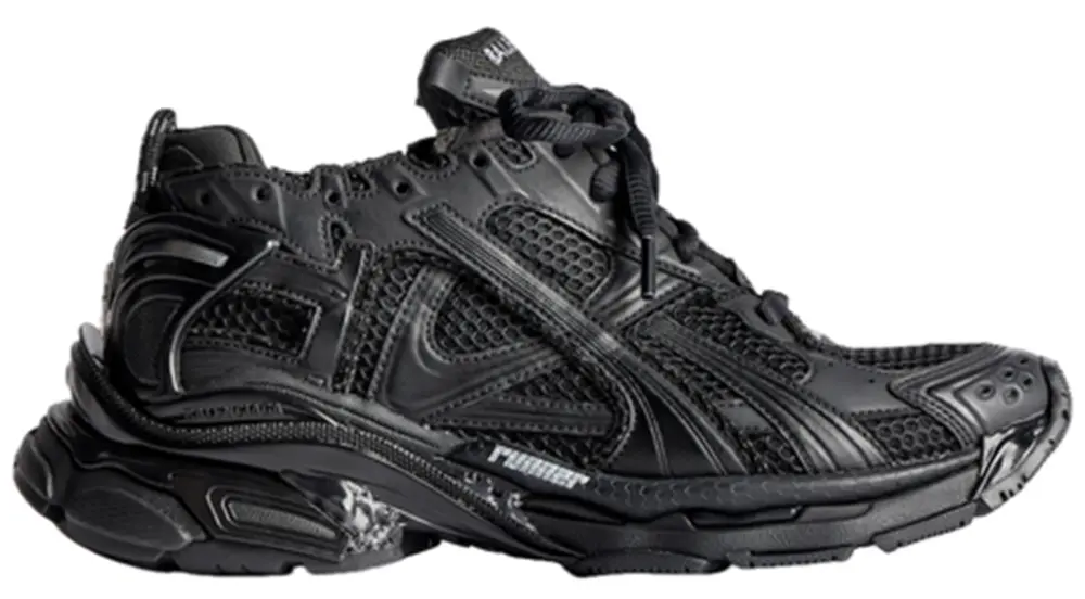 Giày Balenciaga Runner Trainers 'Black' 772774W3RBT1000