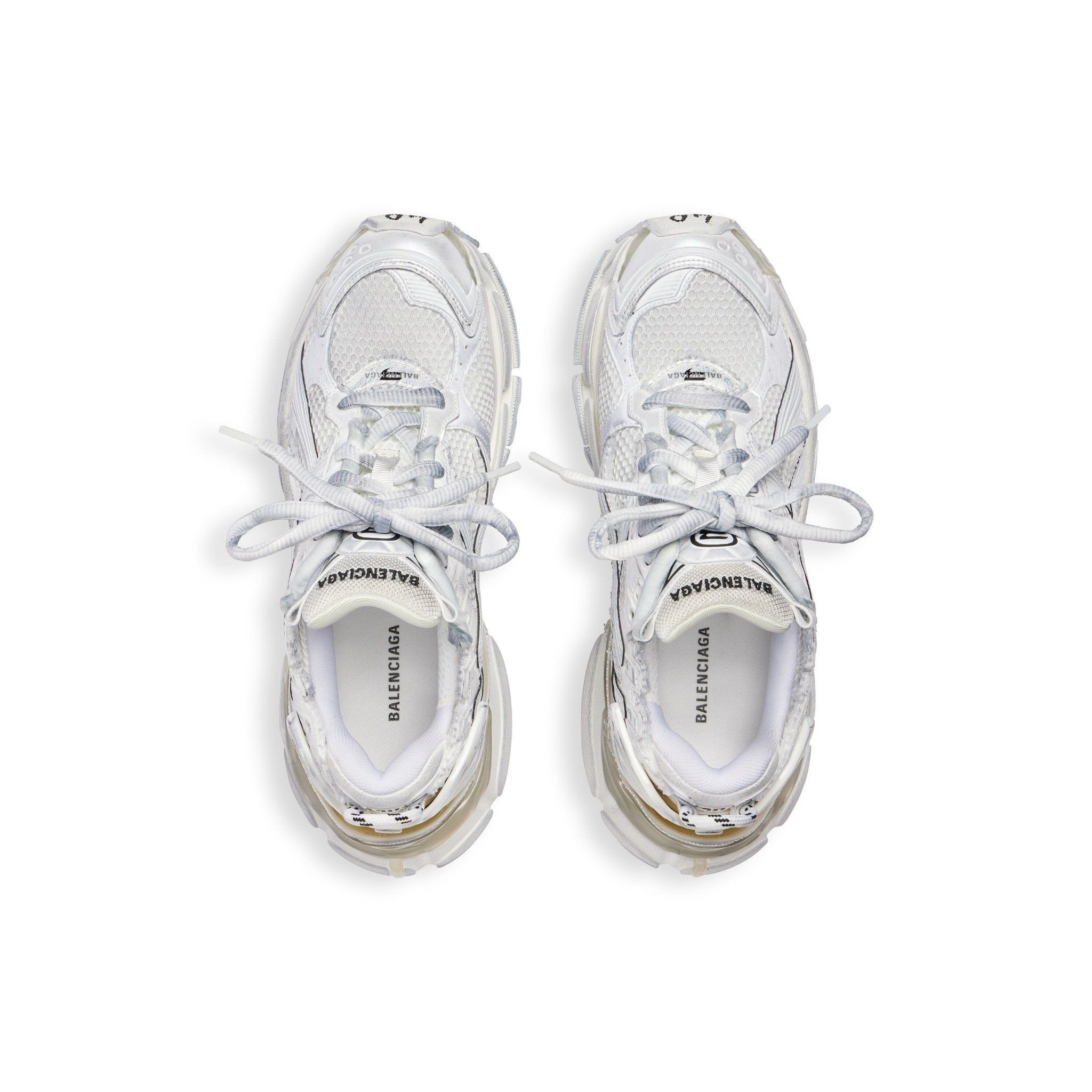 Giày Balenciaga Runner Trainers 'White' 772767W3RMU9000 - Ảnh 6