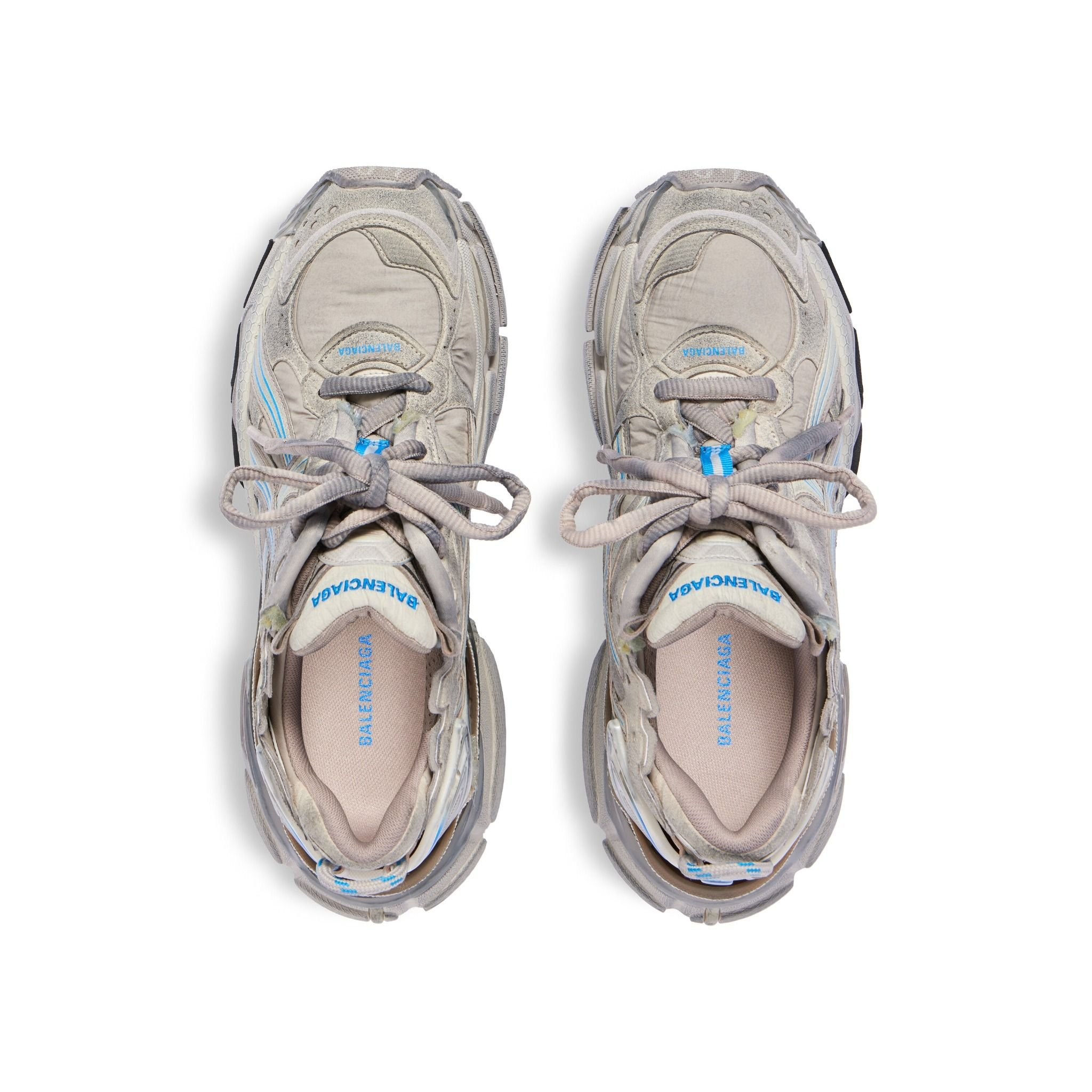 Giày Balenciaga Runner Trainers 'Taupe' 772767W3RNY2240 - Ảnh 6