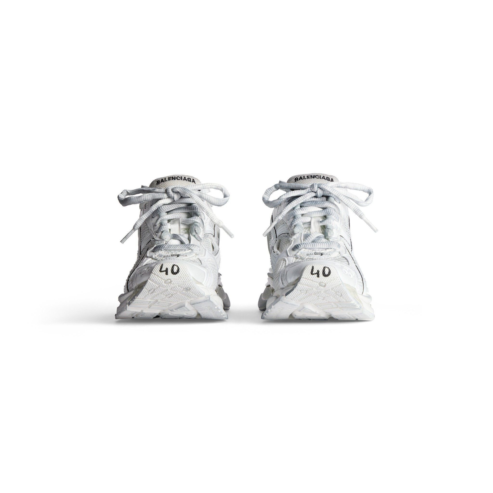 Giày Balenciaga Runner Trainers 'White' 772767W3RMU9000 - Ảnh 3