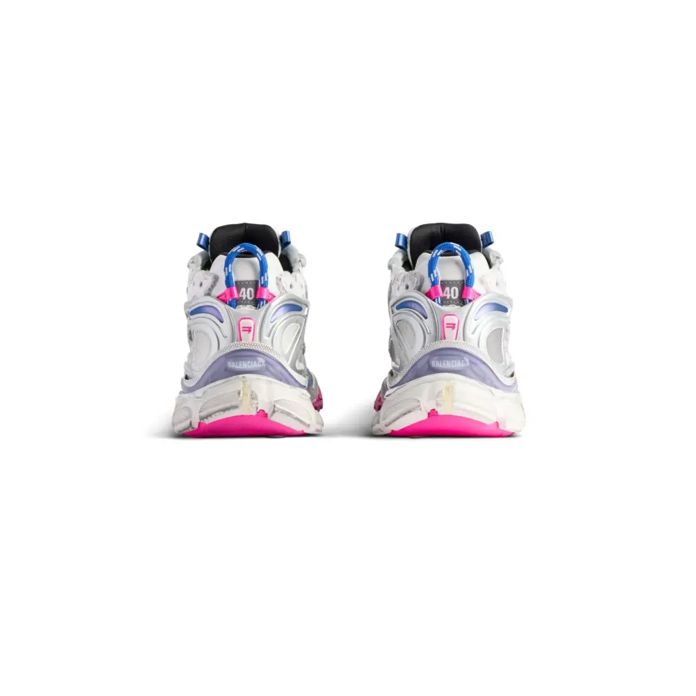 Giày Balenciaga Runner Trainers 'White' 772767W3RMU9554 - Ảnh 5
