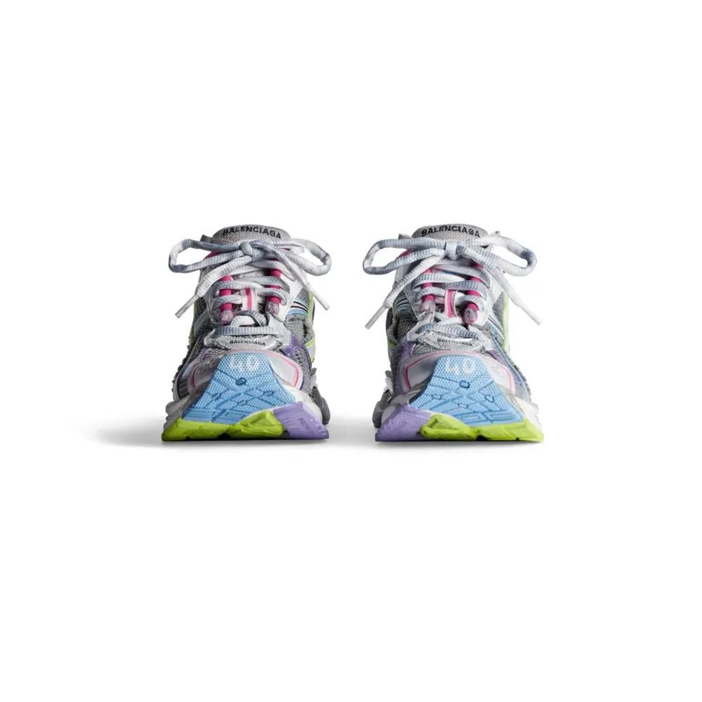 Giày Balenciaga Runner Trainers 'Grey' 772767W3RMU1745 - Ảnh 7