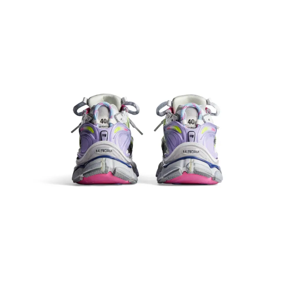 Giày Balenciaga Runner Trainers 'Grey' 772767W3RMU1745 - Ảnh 3
