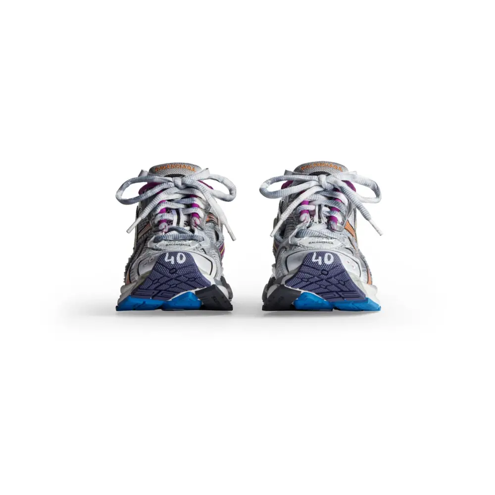 Giày Balenciaga Runner Trainers 'Grey' 772767W3RMU8123 - Ảnh 3