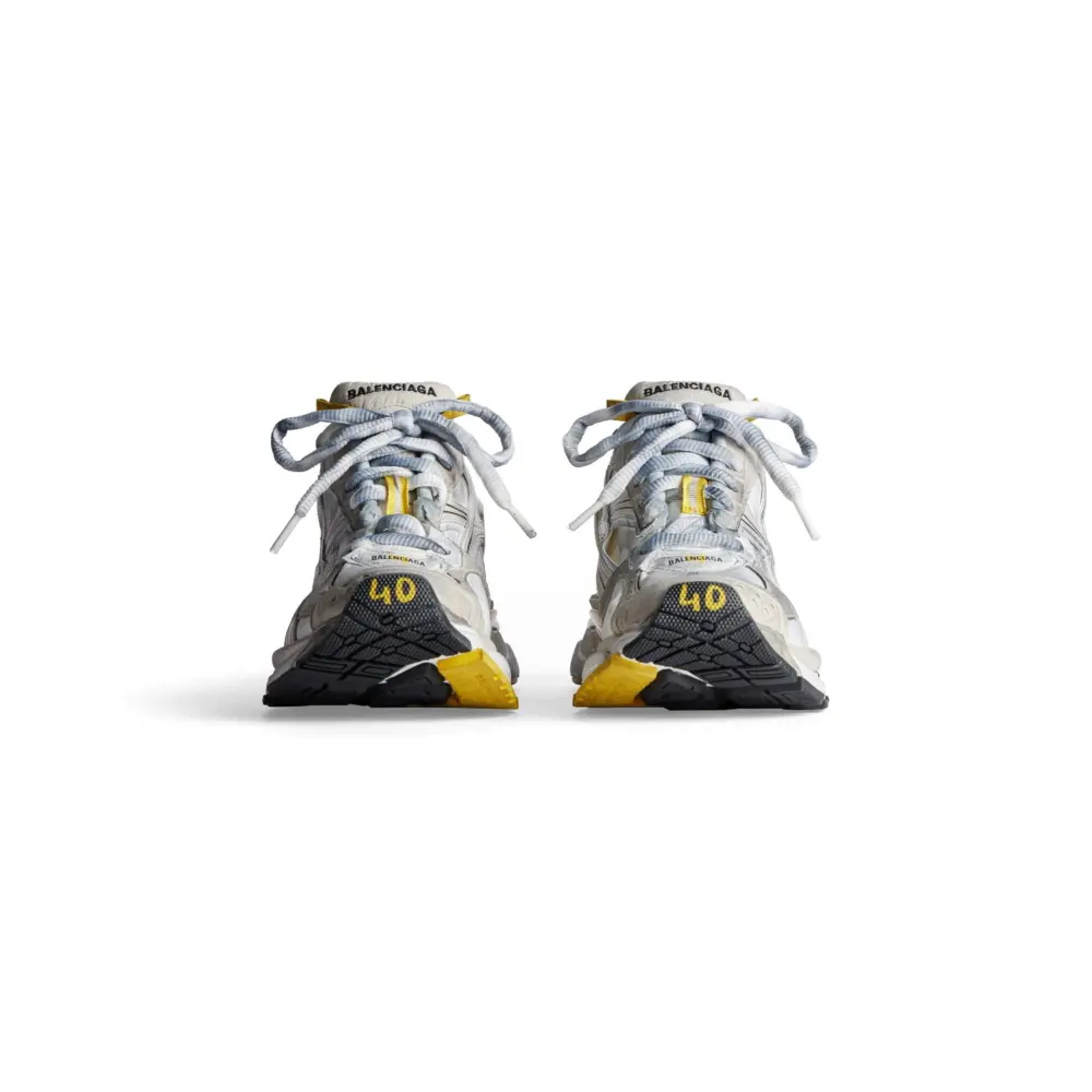 Giày Balenciaga Runner Trainers 'Grey' 772767W3RNY9170 - Ảnh 3