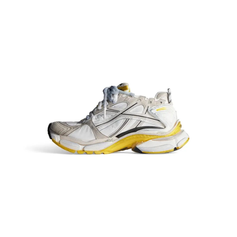 Giày Balenciaga Runner Trainers 'Grey' 772767W3RNY9170 - Ảnh 4