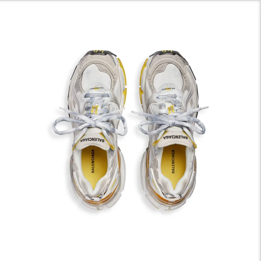 Giày Balenciaga Runner Trainers 'Grey' 772767W3RNY9170 - Ảnh 6