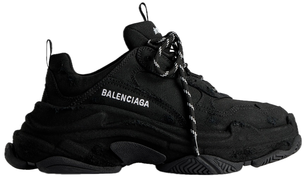 Giày Balenciaga Triple S Trainers 'Black' 524039W2BN11000