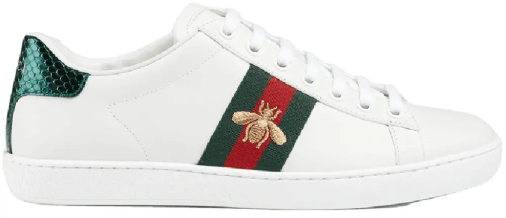 Giày Gucci Ace Sneaker With Bee 'White' 431942-02JP0-9064