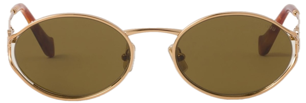Kính Miu Miu Logo Sunglasses 'Loden' SMU52Y-E7OE-FE01T-C-054