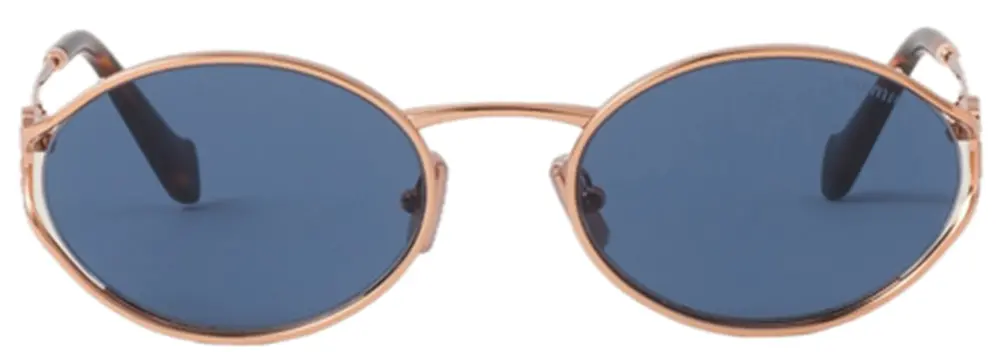 Kính Miu Miu Logo Sunglasses 'Blue' SMU52Y-EZVF-F01V1-C-054