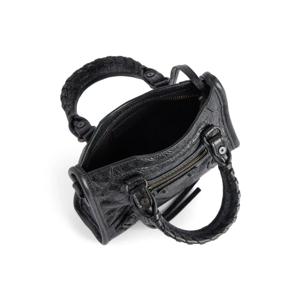 Túi Balenciaga Le City Bag Nano 'Black' 8196712ABEK1000 - Ảnh 6