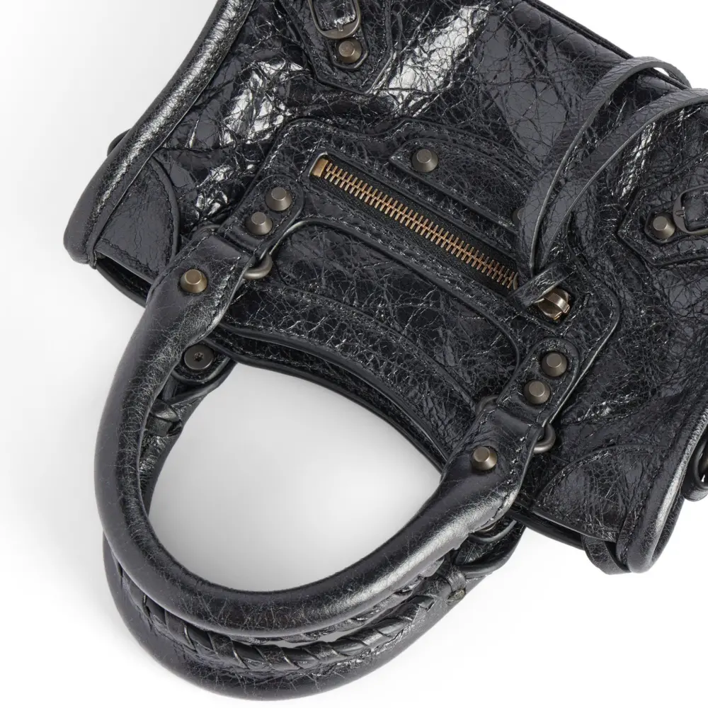 Túi Balenciaga Le City Bag Nano 'Black' 8196712ABEK1000 - Ảnh 7